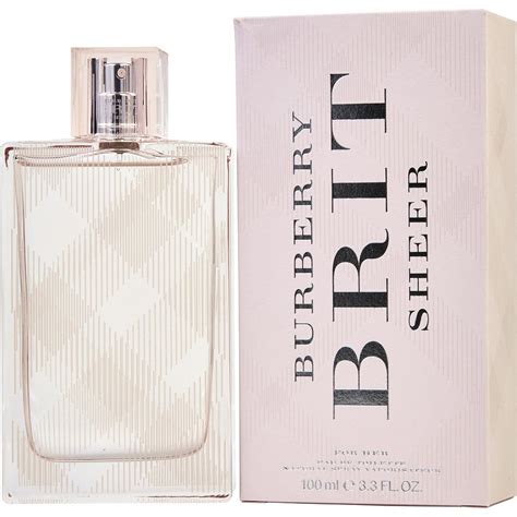 burberry brit sheer eau de toilette spray review|Burberry Brit sheer edt 100ml.